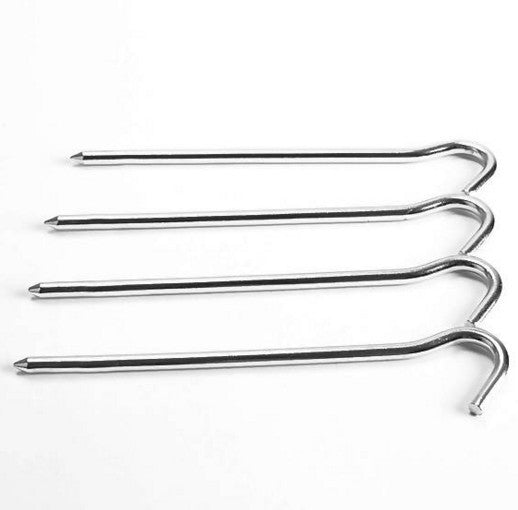 Aluminum Tent Pegs Stakes Hook Design