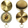 Hiking Portable Brass Pocket Golden Compass