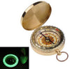 Hiking Portable Brass Pocket Golden Compass