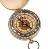 Hiking Portable Brass Pocket Golden Compass